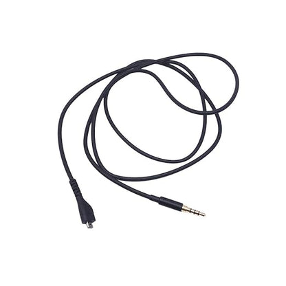 Meijunter Replacement Cord for SteelSeries Arctis 357ProPro Wireless Gaming Headsets, 1.2m3.9fts Black Audio Cord