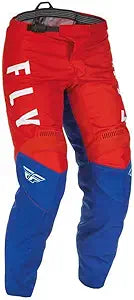 Fly Racing 2022 Youth F-16 Pants (Red/White/Blue, 18)