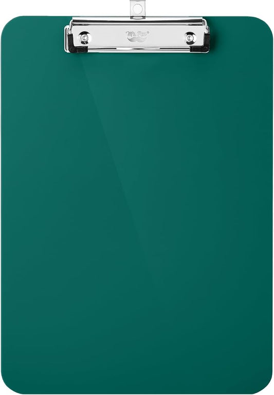 Mr. Pen- Plastic Clipboard, 12.5 x 9, Dark Green Clipboards for Kids  Adults, Clipboards Plastic, Clip Board, Teacher Clipboard