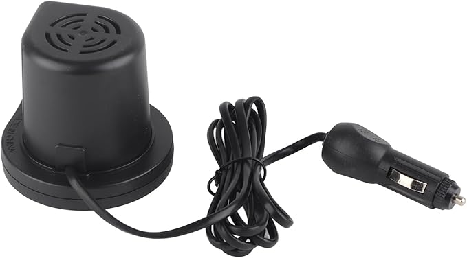 12V DC Electric Air Pump Inflator with 3 Nozzles for Inflatables Mattress Raft Bed Boat Nozzles of Different Size in The Electric Air Mattress Pumps Allowing You