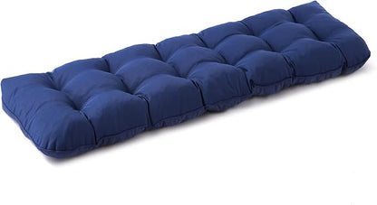 IPYNBAP Outdoor Bench Cushion, 48x18x5 Inch, Navy Blue