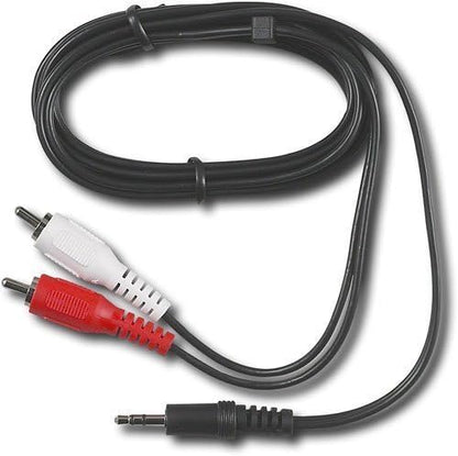 3.5 MM Stereo Male to Two RCA Male Cable 25 ft - 22 AWG