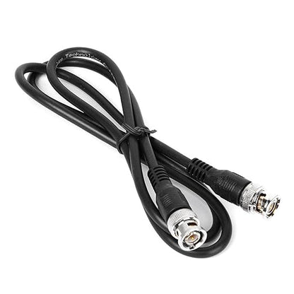 1m BNC Cable - RG58 Coaxial Cable for CCTV Camera - BNC Male to BNC Male Connectors