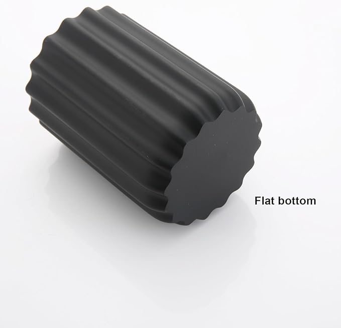 Black Toothbrush Holder Resin Electric Toothbrush Toothpaste Stand with 2 Compartment Organizer for Bathroom Makeup Brush Storage