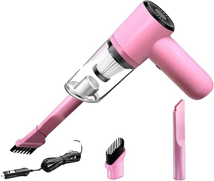 Handheld Car Vacuum Cleaner 120w Powerful Suction Small Car Vacuum Cleaner Hand Vacuum Mini Dust Busters Vacuum Cleaner, Portable Vacuum Cleaners for Car