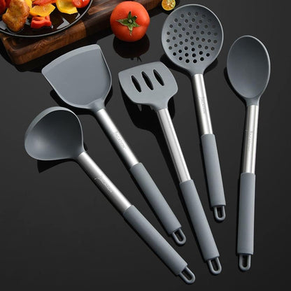 Spatula Cooking Nonstick Fried Shovel Kitchen Utensils Cookware Gadgets Strainer Spoon Soup Ladle