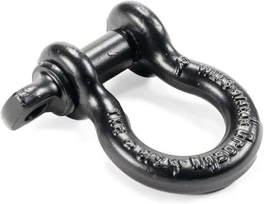 Factor 55 Steel 58" Crosby Shackle for ATVUTV Powersports - Black