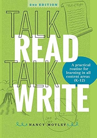 Talk, Read, Talk, Write