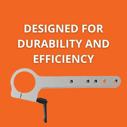 Fein 360 Rotatable Side Handle Holder - Ergonomic Design for Better Grip  Control, Fits WPO 14-25 E-Stainless Steel Professional Set  WPO 14-25 E Finisher - 63733006010