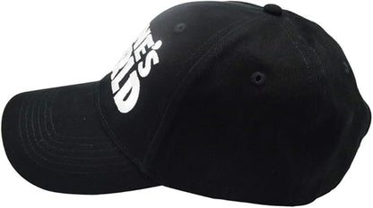 Wayne's Hat Adjustable Unisex Embroidered Trucker Baseball Cap Black