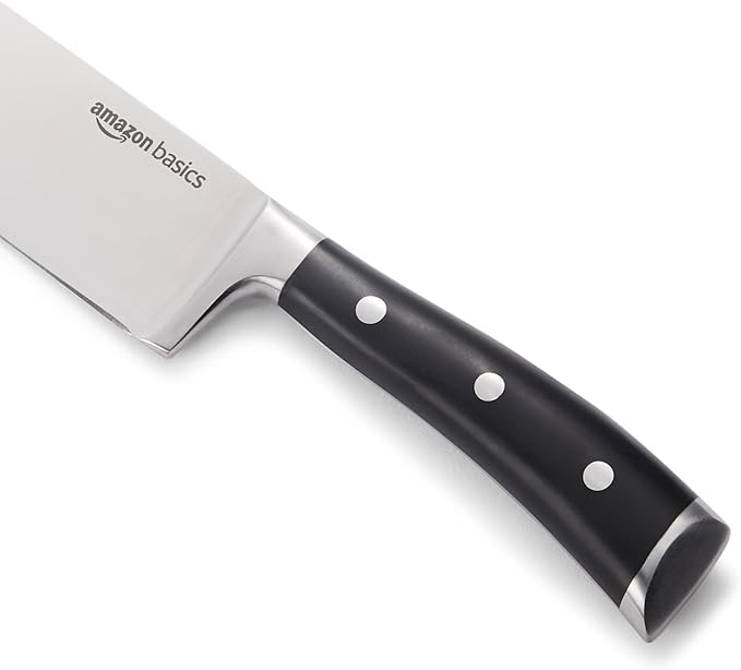 Basics Classic 8-inch Chef‚ Knife with Three Rivets, Silver
