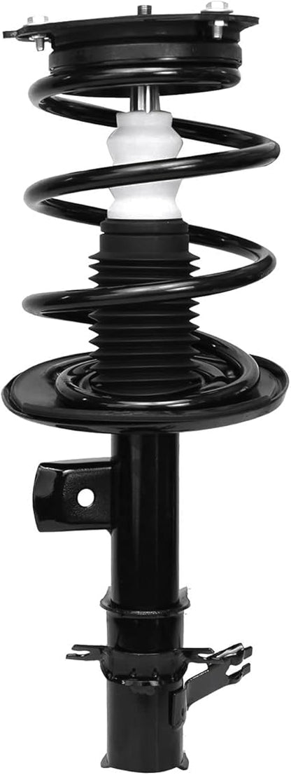Detroit Axle - 2 Front Struts for 2007-2013 Nissan Altima Complete Struts with Coil Spring 2008 2009 2010 2011 2012 Replacement Quick Install Ready Strut Shock Assembly