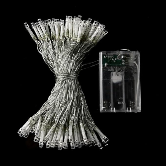 204080LEDs AA Battery Operated LED String Lights for Xmas Garland Party Wedding Decoration Christmas Flasher Fairy