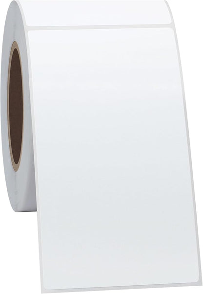 Hybsk 2.25x4 inch Direct Thermal Labels for Barcodes, Address, Compatible with Rollo Label Printer  Zebra Desktop Printers (2.25"x4",2 Rolls White)