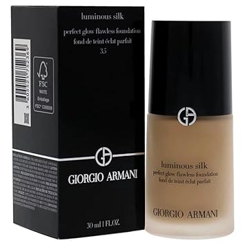 GIORGIO-ARMANI Luminous Silk Foundation 30 ml.  3.5 - light to medium with warm undertone
