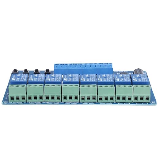 Multifunction Relay, 8-36V 8-Channel Multifunction Time Delay Relay Interface Board Module Optocoupler LED