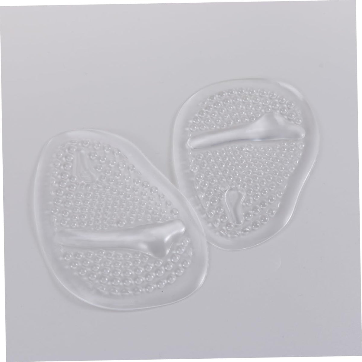 FRCOLOR 1pairs High Heel Massage Insoles Half Sole Inserts Skid Resistant for Women's Shoes Sandals
