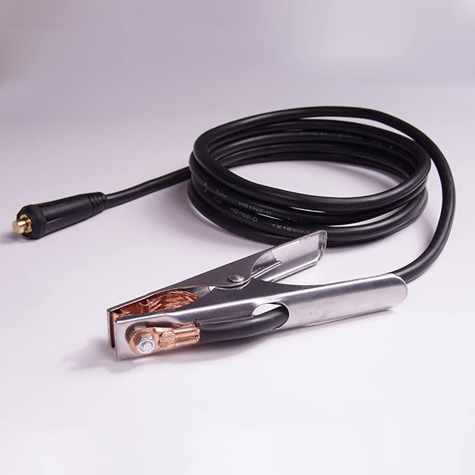 200A Welding clamp with 3m Cable Assembled Welder Ground Earth Clamp for ARC ZX7 MMA Stick Welding Machine Accessories Welding Tongs Soldering Pliers (clamp(200A) with calbe(3M))