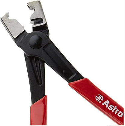 Astro 9406F Hose Clamp Clic-R Collar Pliers, Red