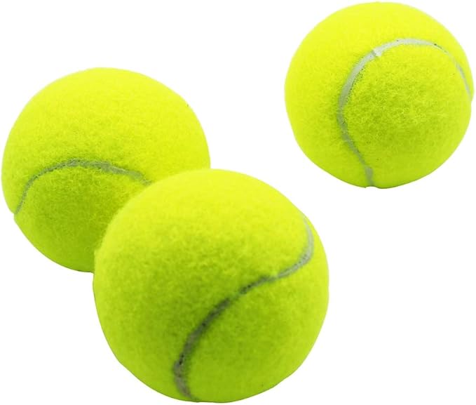 3 Pieces Tennis Ball for Dogs, Dogs Toys Balls, Dogs Tennis Balls, Pet Tennis Balls for Dogs - Green