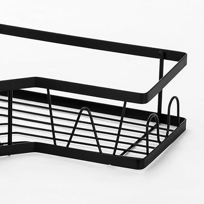 Toilet Wall Hanging Corner Rack, Toilet Punching Free Storage Rack, Kitchen Seasoning Bottle Storage