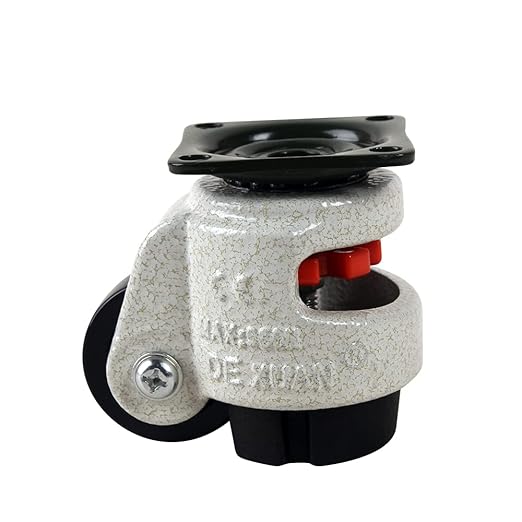 Leveling Caster Leveling Wheel Lever Caster Workbench Caster Bracket Caster Wheel Locking Swivel inch Workbench Wheel GD40F GD40S