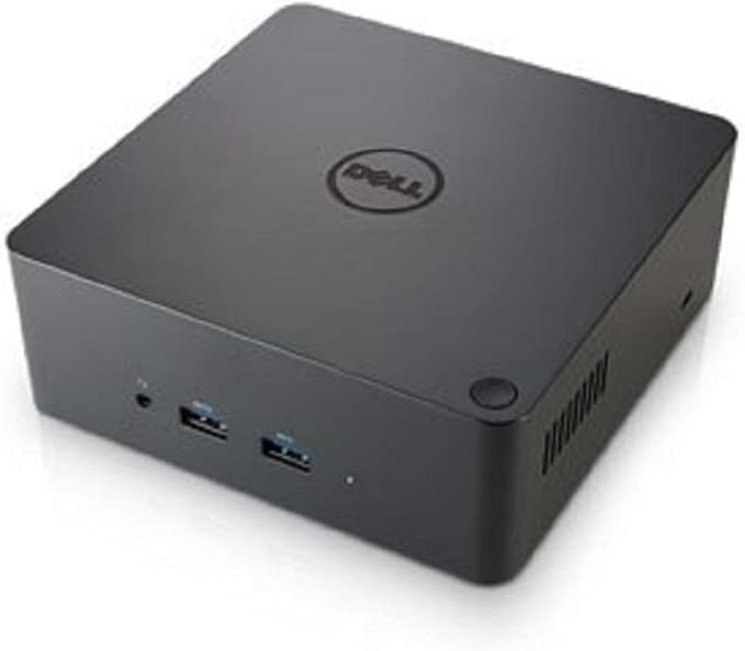 Dell 3GMVT TB16 Thunderbolt 3 Dock with 240W Adapter, Black