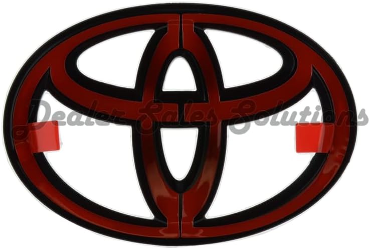 2015 & UP TOYOTA 4RUNNER BLACK OVERLAY FRONT GRILLE EMBLEM COVER 00016-89016-02