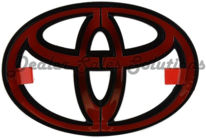 2015 & UP TOYOTA 4RUNNER BLACK OVERLAY FRONT GRILLE EMBLEM COVER 00016-89016-02