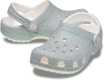 Size c6 Crocs Kids' Classic Glitter Clog