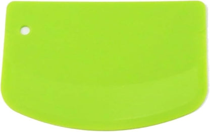 1PC Cream Spatula DIY Pastry Cutters Dough Scraper Cake Cutter Pastry Baking Tool Kitchen Accessories (Color : Green)