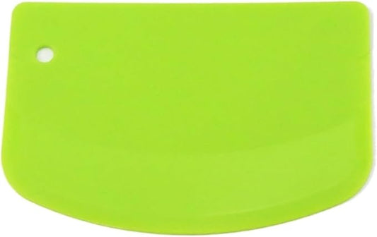 1PC Cream Spatula DIY Pastry Cutters Dough Scraper Cake Cutter Pastry Baking Tool Kitchen Accessories (Color : Green)