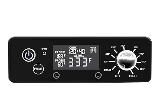 Replacement Pit Boss Digital Thermostat BoardOoa for Pit Boss PB440D2PB1150G etc Grill,with WLCD Display Adjustable Temperature Size