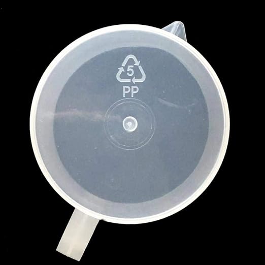 1L Plastic Graduated Beakers with Handles, Measuring Beaker 1000ml Plastic Measuring Cup