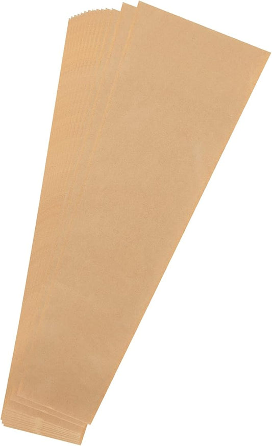 Paper Flower Bags For Bouquets Small Floral Plastic Flower Sleeves For Bouquets Gift Bags 50pcs L-Original