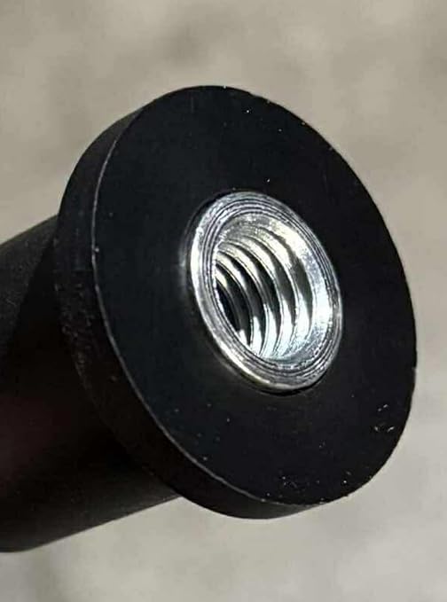 MX500 MX650 SX500 Razor Replacement swingarm Bushings, Black Industrial Grade Plastic, Threaded Insert, Heavy-Duty Hardware Components del-rin, Perfect fit