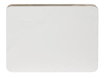 School Smart Frameless Dry Erase Boards, 9 x 12 Inches, Pack of 30
