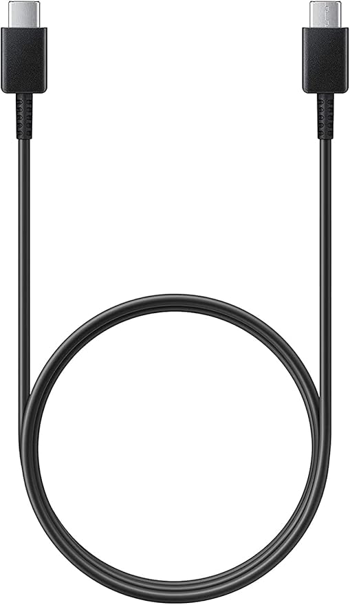 Samsung Galaxy USB-C Cable (USB-C to USB-C) - Black - US Version with Warranty, Laptop