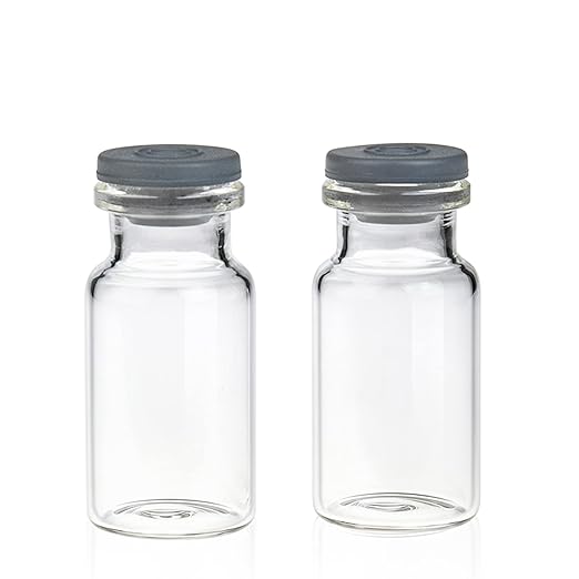 ALWSCI 10ml Headspace Vial, 20mm Stopper, Gray Butyl (Case of 100)