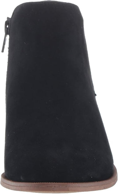 These versatile ankle boots feature a padded insole with memory foam for all-day comfort and an inside zipper for easy on and off.