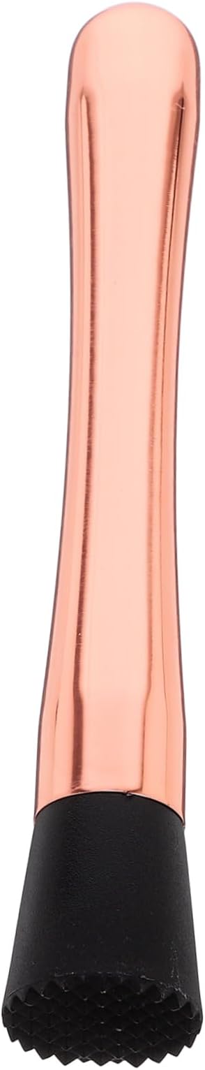 Healifty Crushed Popsicles Fruit Masher Bartending Tools Cocktail Muddler Lemon Smasher Muddler for Lemonade Muddler for Cocktails Bartending Supplies Stainless Gold