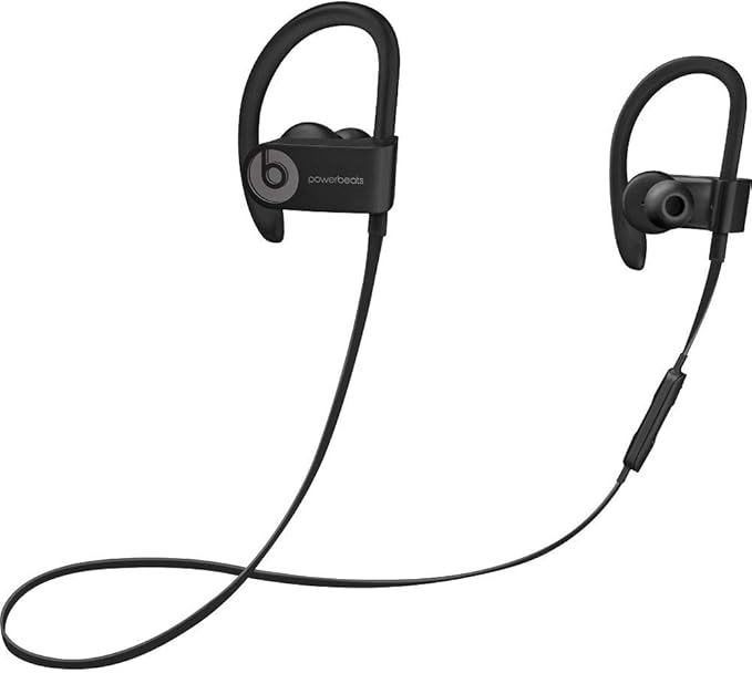 Powerbeats3 Wireless In-Ear Headphones - Black (Renewed)