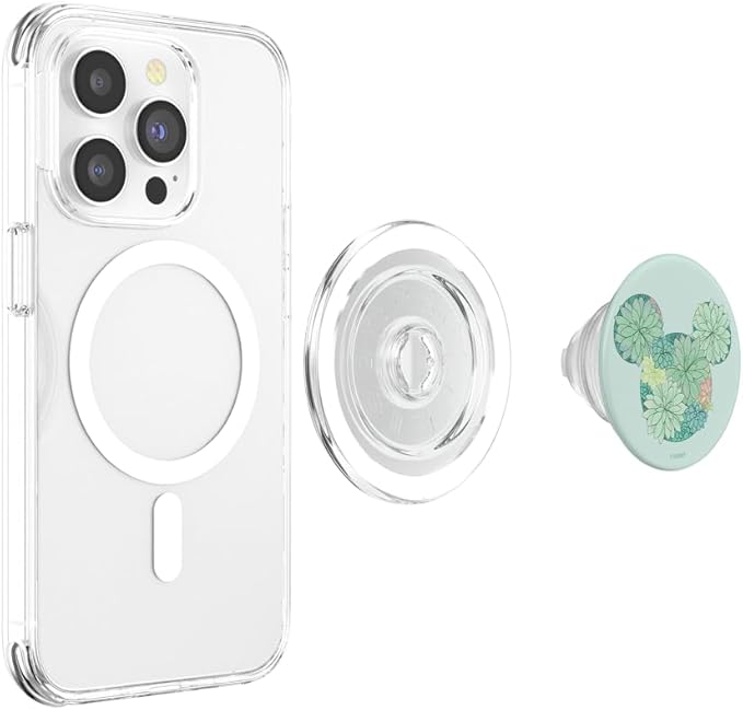 Disney Mickey  Friends Succulents Filled Mouse Silhouette PopSockets MagSafe PopGrip for iPhone