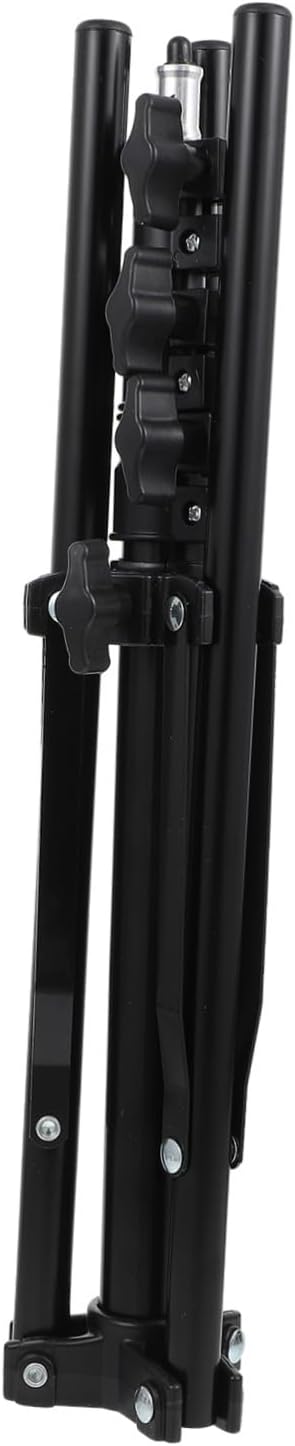 POPETPOP Lightweight Tripod Foldable Selfie Stick Photo Taking Stand Anti-Slip Foot for Camera Phone Live Streaming