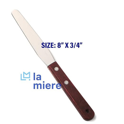 Dental Lab 8" Spatula Plaster Alginate Mixing Stainless Steel End Instrument, Mixer Metal Plaster Spatula