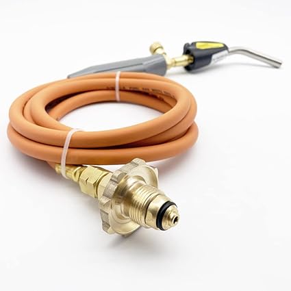 Handheld Propane Torch Liquefied Gases Welding Soldering Tool with Piezo Ignition Fipower Adjustment