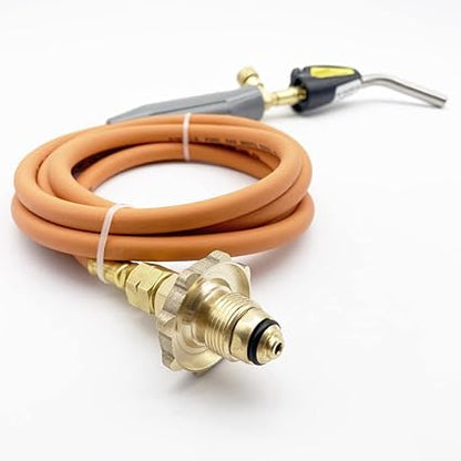 Handheld Propane Torch Liquefied Gases Welding Soldering Tool with Piezo Ignition Fipower Adjustment