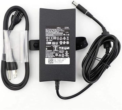 Original 130W ACDC Adapter Compatible with Dell Vostro 3750 Latitude 5501 5591 5401 5491 E6540 5424 5420 Rugged Laptop PC 19.5V 6.7A 130watt 130 Watt Power Supply Cord Battery Charger Cable PSU