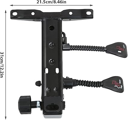 Replacement Adjustable Chair Base Plate Seating Mechanism with Recline Control Fit for Gaming and Office Rotation Chairs