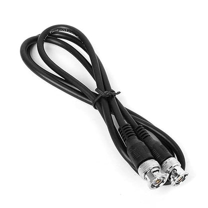 1m BNC Cable - RG58 Coaxial Cable for CCTV Camera - BNC Male to BNC Male Connectors